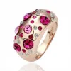 Bands Color retention Korean jewelry wholesale small jewelry wholesale supply imported crystal rings charming