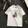 Women T Shirt Designer swobodny krótki rękawowy lato moda luźna czysta bawełna z literowym wzorem