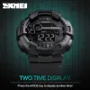 Orologi Skmei 1243 Sport Electronic Watch Men 5Bar Waterproof PU Strap LED Display orologi Digital maschi orologio da polso RELOJ HOMBRE