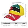 Ball Caps Unisexe Mozambique Flag Mozambican Adult Baseball Cap Patriotique Patriotique pour les fans de football Femmes Femmes