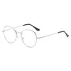 Solglasögon Shonemes Classic Round Myopia Glasögon Kvinnor Shortsighted Eyewear Metal Frame Men Myopic Gyeglasses Dioptrar -1 2 3.5 4