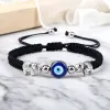 STRANDS NIEUWE TURKISH EVEN OOG BRACELPE VOOR VROUWEN MANNEN Geluk Gevlochten Red String Retro Elephant Bracelet Paar vriendschap Wish Gift Sieraden