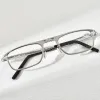 Frame fonex hoogwaardige vouwglazen mannen vrouwen opvouwbare presbyopia lezer hyperopia diopter bril zonder schroefloze lh012