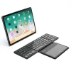 Keyboards Leather type Foldable Ultrathin Keyboard With Touchpad Wireless Keyboard Tablet PC Phone Computer 3 System External Connection