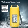 Bags Outdoor Swimming Bag 5L/10L/15L/20L/30L Waterproof Dry Bag Backpack Water Floating Bag Sack for Rafting Boating River Trekking