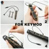 Lights Tactical Augmented Dual Function Tape Switch with Lock for Keymod Mlok 20mm Rail for M300 M600 Peq15 Dbal Light Double Switch