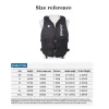 Tillbehör Neopren Life Jacket Vuxna barn Liv Vest Vattensäkerhet Fiske Väst Kajakpaddling Båt Simning Surfing Drifting Safety Life Vest