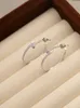 Avancerad lyxig carrtier örhänge nagelörhängen kvinnor ljus full diamant personlig design unik 2024 ny avancerad