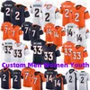 2024 Jersey de football personnalisé Patrick Surtain II Jersey de football 33 Javonte Williams Peyton Manning Pat Jarrett Stidham John Elway Brandon Jones