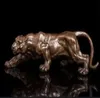 16 pollici Art deco leopardi sculture bronzo cubismo pantera statue3892366