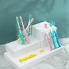 2024 4pcs/set simpatico spazzolino da denti da denti per bambini a carbone di bambù corto manico corto per bambini denti da denti da denti da denti da denti da denti da denti spazzolino