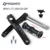 Pièces Prowheel Fat Bicycle Crankset 170 mm Snow Bike Crankset Bottom Bracket 179 mm 192 mm double chaîne à double chaîne 104BCD 96BCD Pièces