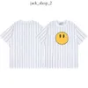 Drew Brand Designer T-shirt Zomer Drawrew T-shirt Smiley Face Letter Afdruk Graphic Loose Casual Casual Short Sleved Draw T-shirt Trend Glimlachende shirt Harajuku Tees 203