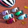 Lunettes de soleil Kapvoe UV400 Cycling Sunglasses Men Mtb Sport Verres de randonnée extérieure Camping Goggles Femme Femme Road Bicycle Tr90 Frame 2023