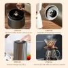 Grinder LED Display Elektrische koffiemolen draagbare USB Intelligent draadloze pulverizer zwarte peper molen thuiskantoor koffie grinde