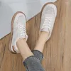 Casual Shoes Women Sneakers 2024 Spring Fashion Designer koronkowy na gęstą podeszwę na zewnątrz spacery z kobietą zapatos