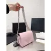 Chanellly CChanel Chanelllies CC Classic Old Bag Female Students Quilting 23ss Mini Years Mesh Chain Thickening Classic Flap Crossbody Bag Calf Luxury Designe 8MIA