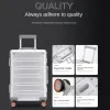 Bagage Suitcase Trolley Bagage Bag Aluminummagnesium Legering Reiskoffer Rollende bagage 20/24/29 inch Carryon Cabin Tolley