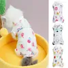 Cat Costumes Restraint-free Clothing Cartoon Pattern Neutering Suit For Female Cats Small Dogs Anti-licking Outfit Weaning