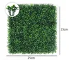 Decoratieve bloemen 8 stuks kunstmatige buxus panelen topiary hedge plant privacy screen UV beschermd geschikt voor buiten binnen huisdecoratie