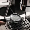 Fuego 51mm 5m 585mm Espresso Puck Screen Metal Coffee Filter Ressalable Ground 08mm espessura Home Barista Presente 240416