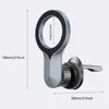 携帯電話マウントホルダーMagsafe Magnetic Phone Holder Car Mount Phone Mount Holder for Car Vent Hands無料のiPhoneカーホルダーマウント用iPhone 14 13 12 Y240423