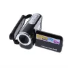 Beugels Mini Video DV Camcorder Handheld 16 miljoen Pixels Digitale camera LED Flash Digital Zoom 20 Inch (Black) Camera's