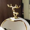 Корзины Creative Light Luxury Golden Deer, коробка для хранения ключей, дисплей шкафа для обуви в дверь