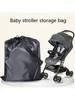 Barnvagnsdelar baby damm täcker universal multifunktionell buggy väska vattentät rese lagring för tillbehör