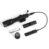 Scopes Airsoft Wadsn M600 M600DF 1400LUMENS TACTIQUE TACTIQUE LAMILLE LED LED DUUAL FUBREAL HUNTING Rifle Scoutlight Fit 20 mm Picatinny Rail