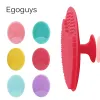 Époux 1pc Brosse de nettoyage en silicone brosses en visage Bouchons de bain bébé pavé de massage face cutané Nettoyer Pore Nettoyage en profondeur Brosse de douche outil