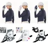 Gants nouveaux conceptions imprimées gants de golf féminins imprimés à droite gauche avec marqueur de balle rh lh weathersof grip drop expédaction