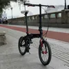 バイク16インチ折りたたみ自転車ポータブルBMXミニベロシングルスピード自転車のための大人の通勤運動Y240423