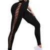 Designerskie spodnie damskie Spodnie Elastyczne spodnie jogi w stałym kolorze jogi i podnoszenie bioder spodnie fitnessowe położone na szwane sportowe ciasne spodnie ci0z