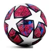 Ball de alta qualidade Bola de futebol Tamanho profissional 5 PU Material Puneio de futebol Treinamento de time de gols Match Games Sport Futbol 231006 DHN3H
