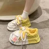 Casual Shoes Kawaii Thick Bottom Sponge Cake Women's Board Fashion Light Color Ugly Big Head Sports