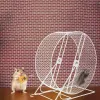 Wheels Chinchilla Wheel 15 Hamster Running löpband Tillbehör Järnövning Plaything Hamster Running Toy For Present Pet Shop Home