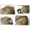 CAPS Outdoor Tactical Helmabdeckung für AF CP Tactical Helme Protective Cover MC Camouflage Farbhelmtuch