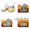 Appliances 220V Chibi Maruko Baking Machine Household Electric Takoyaki Maker Octopus Balls Grill Pan Professional Cooking Tools cake maker