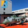 Événements sur mesure hélicoptère gonflable géant décoratif pour planificateur de modèles militaires