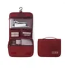 Storage Bags Portable Wash Bag Hanging Dry And Wet Separation Suitcase Travel Cosmetic Makeup Toiletries Organizer