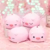 Caixas desenho animado Piggy Bank Cute Coin Box Box Toys Squeak Lovely Saving Bank Animal Ornament Savoring Box Presentes de Natal