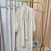 Roupas étnicas mulheres muçulmanas vestido hijab dubai dubai túmulo turco túmulo de turbante tampa de cabeça e pescoço abaya turvise femme