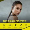 이어폰 Dacom 운동 선수 TWS Pro 하이브리드 드라이버 Hifi Bluetooth Eorbuds True Wireless Stereo Earphones ipx5 스포츠 이어 후크 헤드셋 전화.