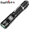 Supfire A3 lanterna tática de lanterna tática USB Recarregável 1100 lúmen Ultra Bright Long Runtime Clip cordão e 2000 MAH recarregável 8542983
