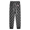 Mode- och komfortbyxor Mense Womens Sweatpants Speckled Letter Print Mans Par Loose Casual Pant M-2XL