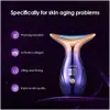 Face Care Devices Rf Lifting Device Neck Eye Mas Slimming Ems Beauty Skin Potherapy Hine Anti Aging Reduce Double Chin 231027 Drop D Otbi4