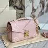 Hoogwaardige ontwerp luxe keten dames kleine vierkante tas vaste kleur crossbody tas all-in-one draagbare forens schoudertas