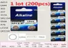 200pcs 1 lot AG13 LR44 303 357 357A SR1154 SR44 A76 L1154 LR1154 155V alkaline button cell battery coin batteries 3405411