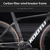 Bikes Kootu Kohlefaser -Straßenrad 7120 Rennrad Race Bike 24 -Speed -Kohlefaserräder mit Shiman0 105 R7120 Y240423